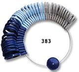 Ring Finger Gauge Hi Precision Swiss Half-Round 1-15 USA Standard Plus Euro