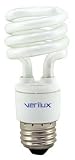 Verilux Compact Spiral Fluorescent Natural Spectrum Light Bulb (2 pack)
