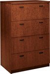 Hon Park Avenue Veneer Lateral File with 4 Drawers