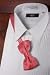 Tuxedo Bowtie - Bubble Gum Color, Pre-Tied