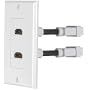 Dayton HDMI-WP2 Dual HDMI Wall Plate