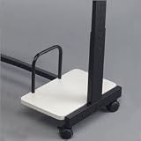 CPU Holder for Write Angle Workstation, 39w 31d x 25-33h, Gray Laminate