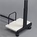 CPU Holder for Write Angle Workstation, 39w 31d x 25-33h, Gray Laminate