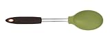 Mario Batali The Italian Kitchen Collection Soft Grip Solid Spoon, Pesto