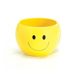 Adorable Smiley Face/Happy Face Planter/Candy Dish