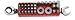 37 Pc. Access Bit Set with 1/2 " Reversible Ratcheting Wrench