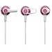 Audio Technica CK6W In-ear Headphones with 10.7mm Rare-earth Drivers, Loop Support De...