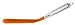 Art and Cook Angled Scaper Spatula, Orange