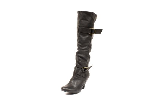Mid Heel Boots Womens Shoes