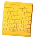 Jumbo Fraction Strips Stamp