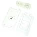 Sanyo Katana II 2 Translucent Clear Snap-On Crystal Case with Removable Belt Clip (NOT Compatible with 1st Generation Katana SCP-6600)
