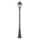 Buy Gamasonic 104001 GS-104S 84-Inch Tall Pagoda Lamp Post with Single Solar Lamp and... by Gamasonic