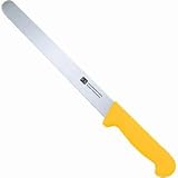 KS Hygiene Slicer 12inch Yellow - Cooked Meat | 12inch Colour Coded Slicer Blade | Colour coded for use with Cooked Meat