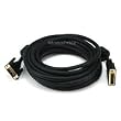 25FT 28AWG DVI-D to M1-D (P&D) Cable - Black