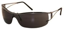 Umbro Diamond Hinge Visor Sunglasses Gun Metal
