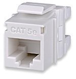Qty.20 C5e MT Series HD Keysto ne Jack, T568A/B, L.Ivory