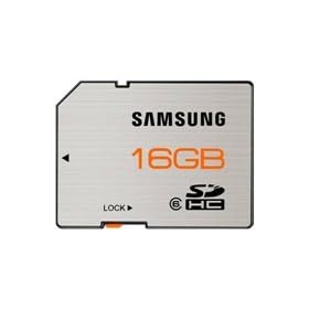 Samsung 16 GB SDHC Flash Memory Card, Brushed Metal -MB-SSAGA/US