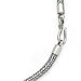 SILVER BALI NECKLACE 17" 4.5MM WITH HOOK CLASP