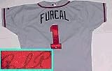 Rafael Furcal Autographed Atlanta Braves Authentic MLB Gray Jersey
