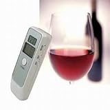 Digital Alcohol Tester Breath Analyzer with Clock/Alarm