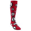 Red Lion Peace Knee High Socks Red Lion Peace Knee High Socks