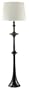 Arteriors Home Black Lacquered Jetson Floor Lamp