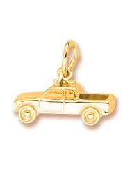 Rembrandt Charms Pick Up Truck Charm, 10K Yellow Gold