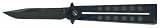 Black Folder w/Rubber Inserts and Tanto Blade