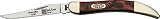 Case Cutlery 910096BL Black Lava Corelon Toothpick Pocket Knife with Stainless Steel Blade, Red and Black Mixed Corelon Case Cutlery 910096BL Black Lava Corelon Toothpick Pocket Knife with Stainless Steel Blade, Red and Black Mixed Corelon