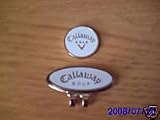 Brand New Callaway Magnetic Golf Ball Marker & Hat Clip White
