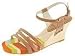 Elle Womens Helieum Dune Wedge Sandal