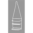Holmz-Selfix 21510301.36 Shower Caddy