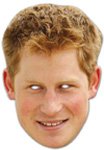Mask-Arade Prince Harry Royal Mask