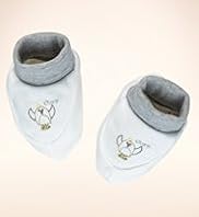 Petit Bebe Pure Cotton Bird Booties
