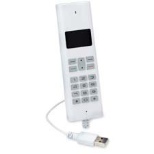 Compucessory : USB Voip Phone,w/LCD Display,6 Volume Levels,4 Ring Tones -:- Sold as 2 Packs of - 1 - / - Total of 2 Each