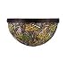 15 Inch W Lotus Bud & Hieroglyphs Sconce Wall Sconces