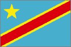 5FT X 3FT CONGO (ZAIRE) NATIONAL FLAGIMAGE
