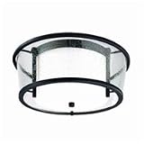Bennington Iron Bronze 15 Wide Outdoor Ceiling Fixture