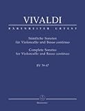 Complete Sonatas for Cello and Basso continuo RV 39-47