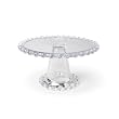 Medium Pedestal Cake Plate with Ball Rim