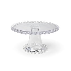 Medium Pedestal Cake Plate with Ball Rim
