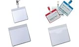 Durable Name Badges Security with Rotating Clip 60x90mm Ref 8603 [Pack 5]