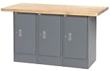 3 Cabinet Workbench-Maple