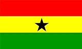 Ghana Flag 3x5 Brand NEW 3 x 5 Large Rasta Banner