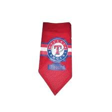 Texas Rangers MLB dog pet bandana M/L 18-22