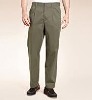 Shorter Length Pure Cotton Pleat Front Regular Fit Chinos with Stormwear+™