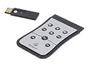 Targus Stow & Go Media Remote Control Card for Notebooks [RF, USB, Silver/Black]