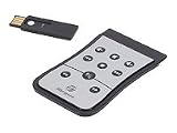 Targus Stow-N-Go Media Remote Control Card (Silver Black)
