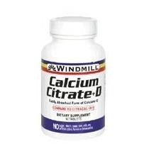 Windmill Calcium Citrate Plus Vitamin D Tablets