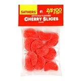 Sathers Cherry Slice Candy - 5.5 Oz/ Bag , 12 ea
